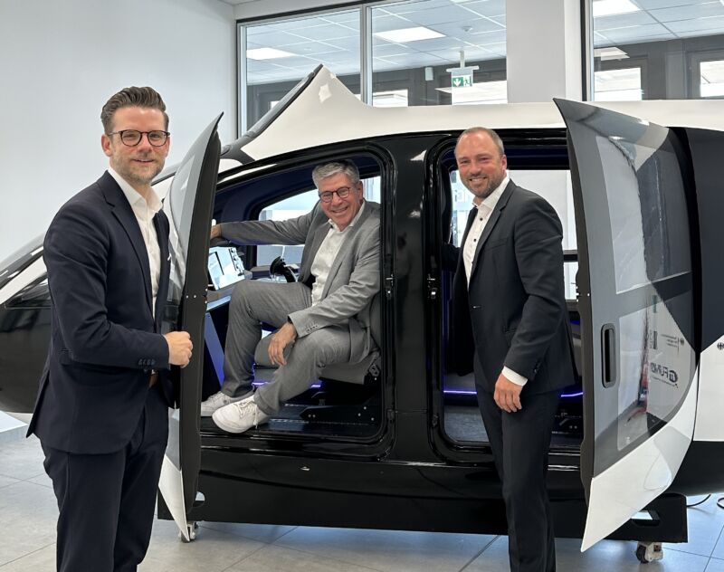 MGL-Führung vor dem SkyCab